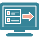 transferencia de datos icon