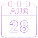 août icon