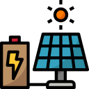 Panel solar icon