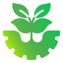 tecnología verde icon