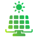 energía solar icon