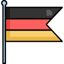 bandera de alemania icon