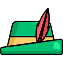 sombrero tirolés icon