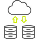 gestión de bases de datos en la nube icon