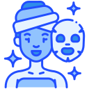 mascarilla facial icon