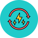 energía renovable icon