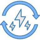 energía renovable icon