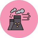 energía nuclear icon