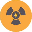 energía nuclear icon