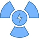 energía nuclear icon