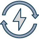 energía renovable icon