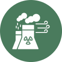 energía nuclear icon