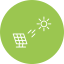 energía solar icon