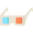 Gafas 3d icon