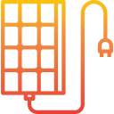 Panel solar icon