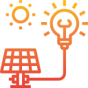 Energía solar icon