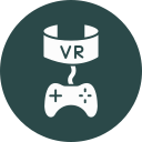 juego de realidad virtual icon