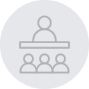 Team meeting icon