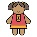 niña muñeca icon