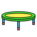 trampolín icon