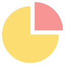 gráfico circular icon