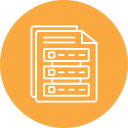 archivo de base de datos icon