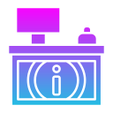 mostrador de información icon