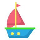 juguete de barco icon