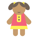 niña muñeca icon