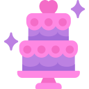 pastel de bodas icon