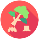 deforestación icon