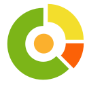 gráfico de anillos icon