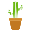 maceta de cactus icon