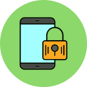 seguridad de los teléfonos inteligentes icon