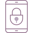 seguridad de los teléfonos inteligentes icon