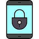 seguridad de los teléfonos inteligentes icon