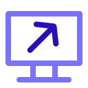 Arrow upper right icon