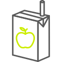 caja de jugo icon