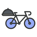 bicicleta de reparto icon