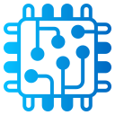 circuito electrónico icon