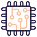 circuito electrónico icon