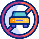 sin coches animated icon