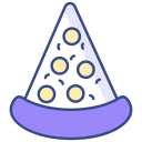 porción de pizza icon