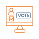 votación en línea icon