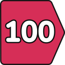 100 icon