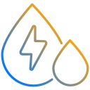 energía del agua icon