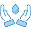 ahorrar agua icon