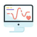 máquina de ecg icon