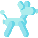 Balloon dog icon