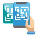 escanear código qr icon